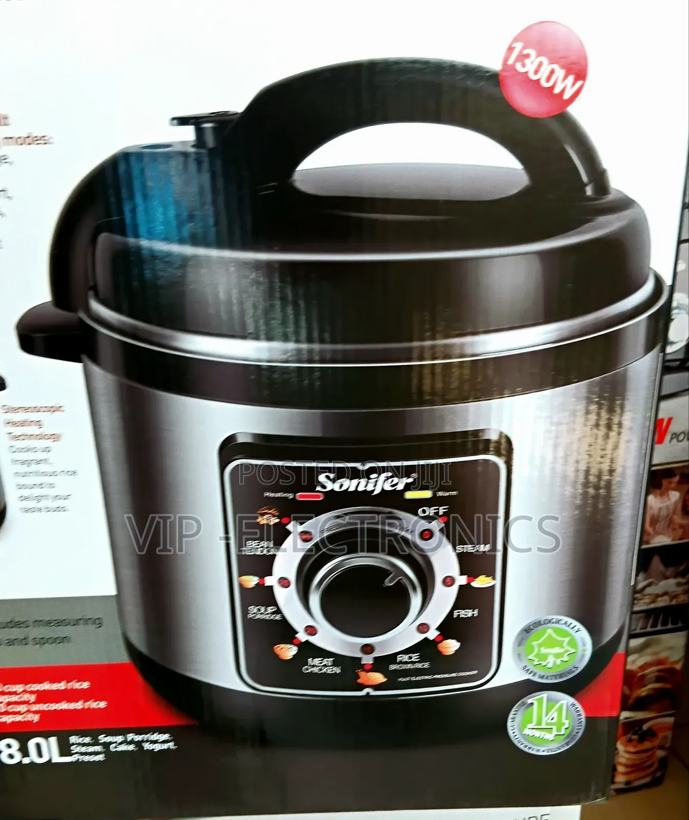 Sonifer Cooker 8liter Multifunction Fast Cooking Pot