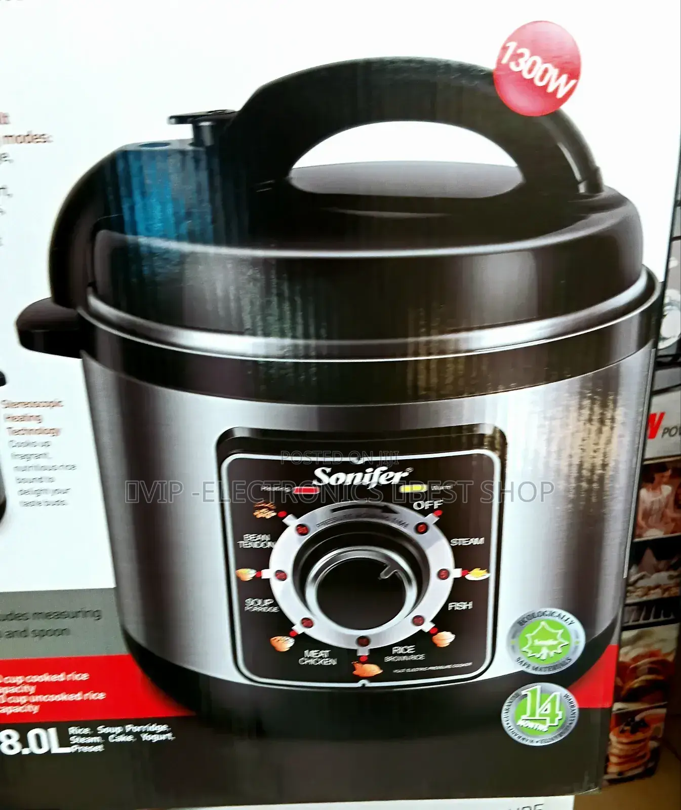 Sonifer Cooker 8liter Multifunction Fast Cooking Pot