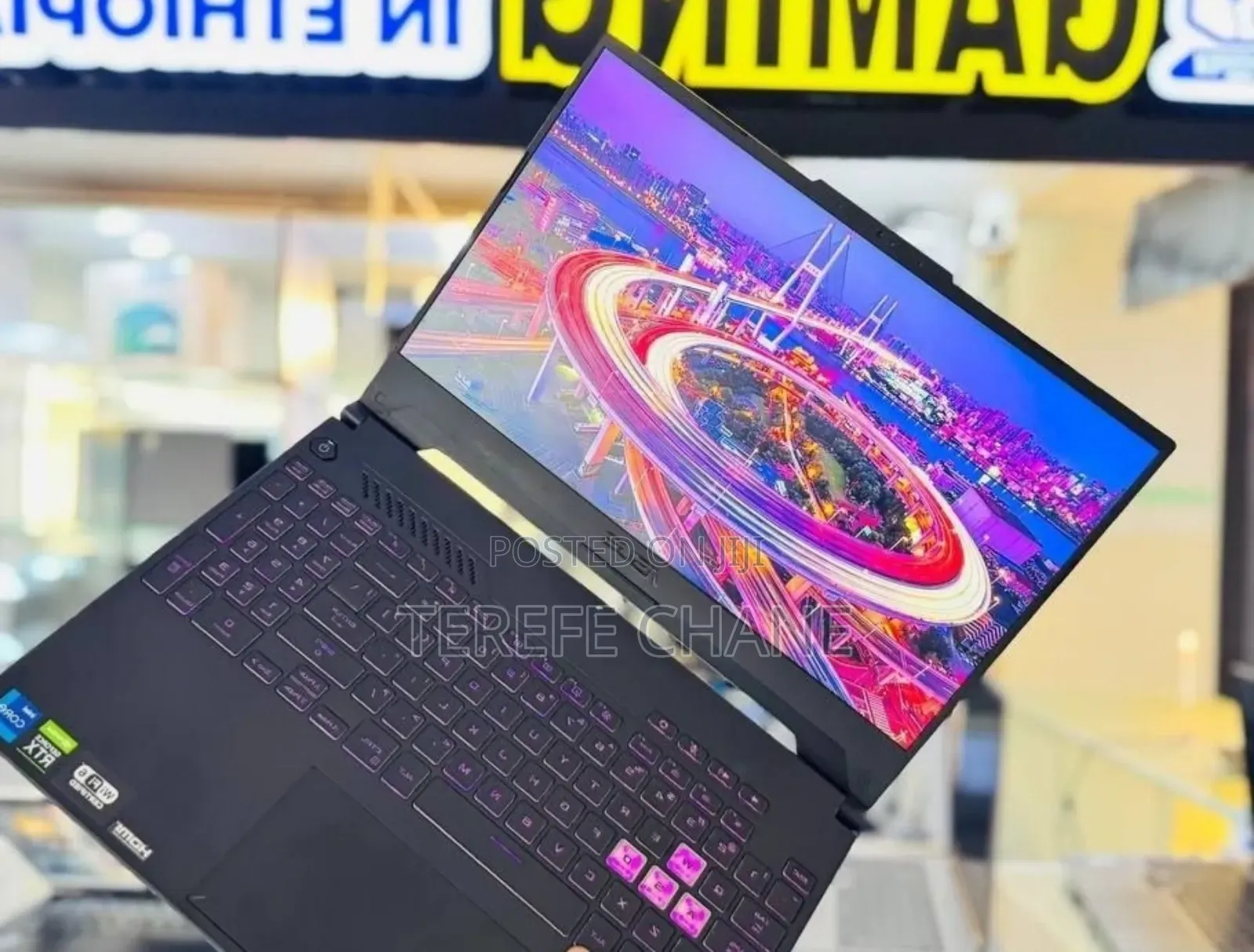 New Laptop Asus TUF Dash F15 16GB Intel Core i7 SSD 512GB