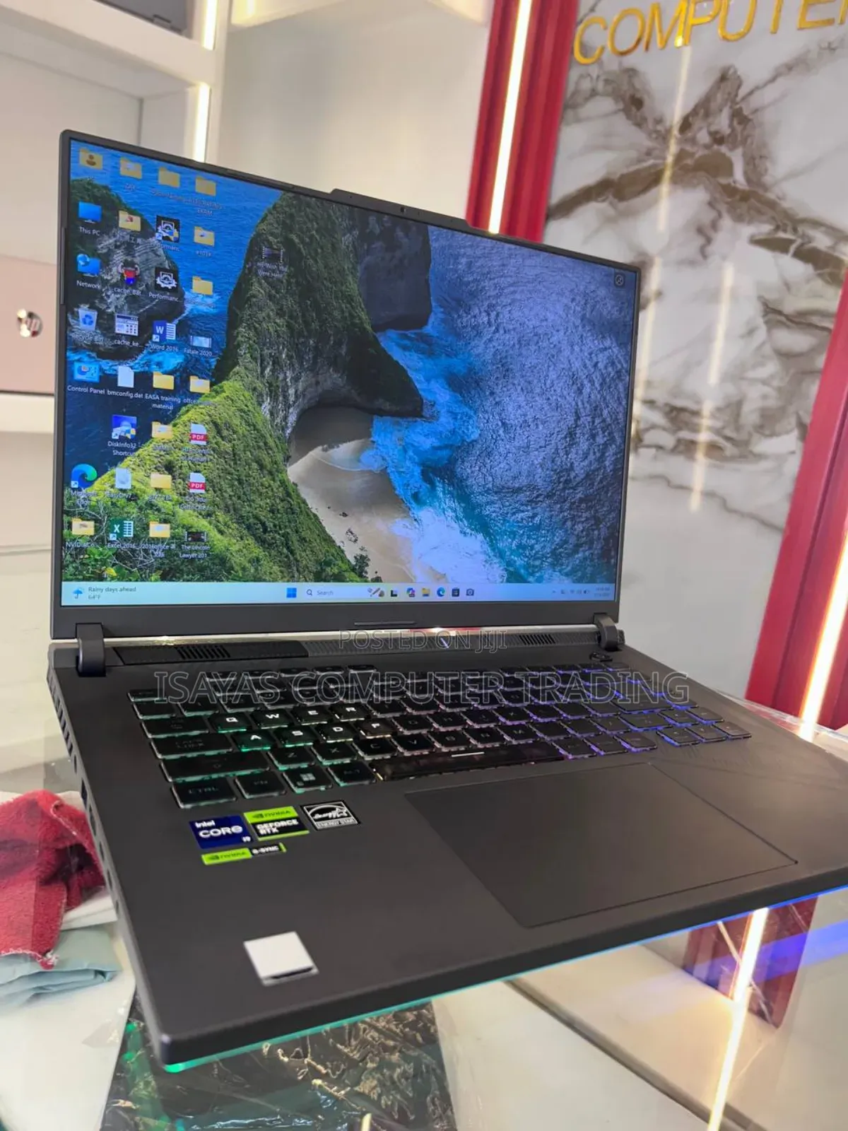 New Laptop Asus ROG Strix G16 G614 16GB Intel Core i9 SSD 1T