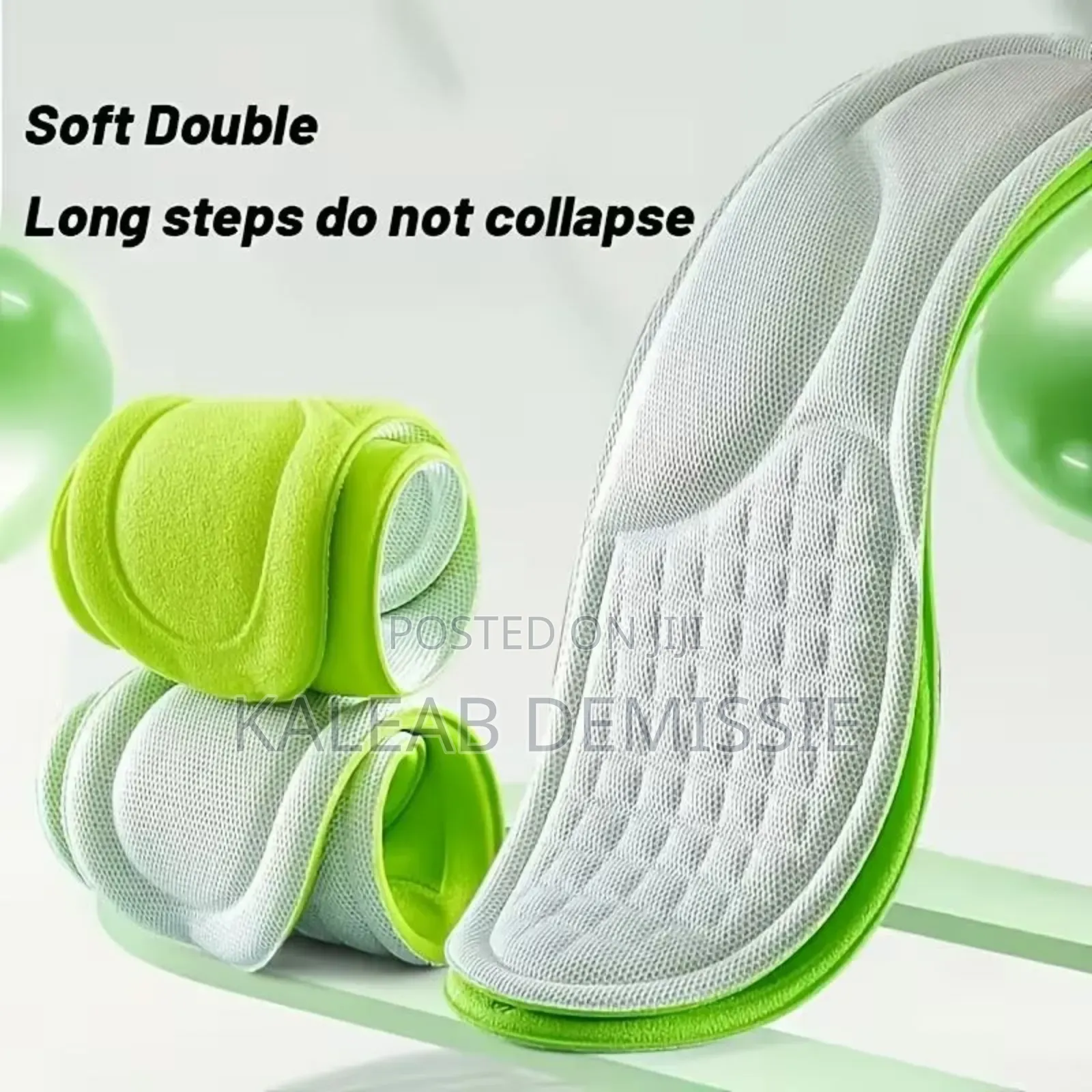 1pair Unisex Orthopedic Memory Foam Insoles