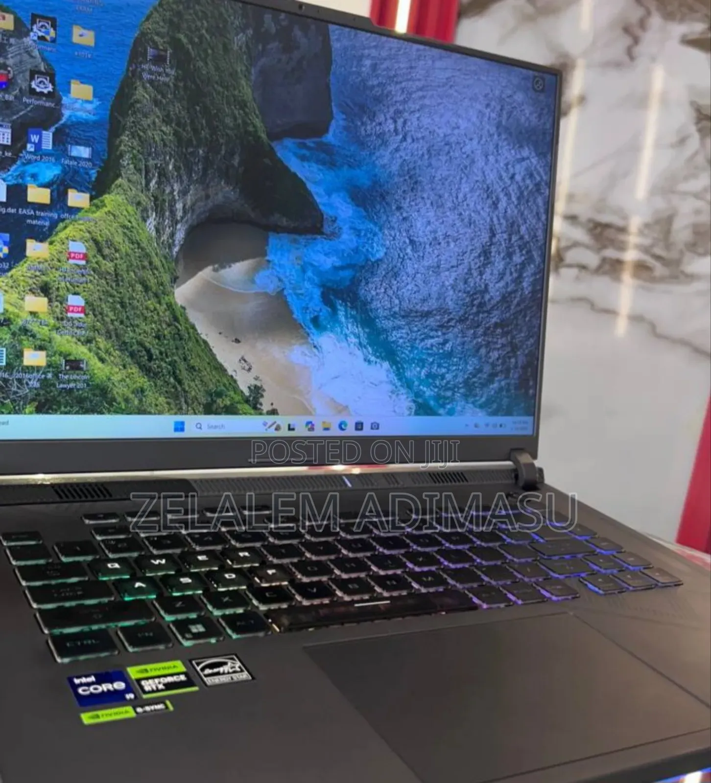 New Laptop Asus ROG Strix G15 32GB Intel Core i9 SSD 1T