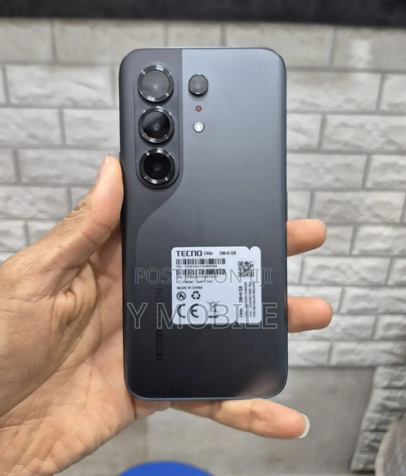 New Tecno Camon 50 Pro 256 GB Black