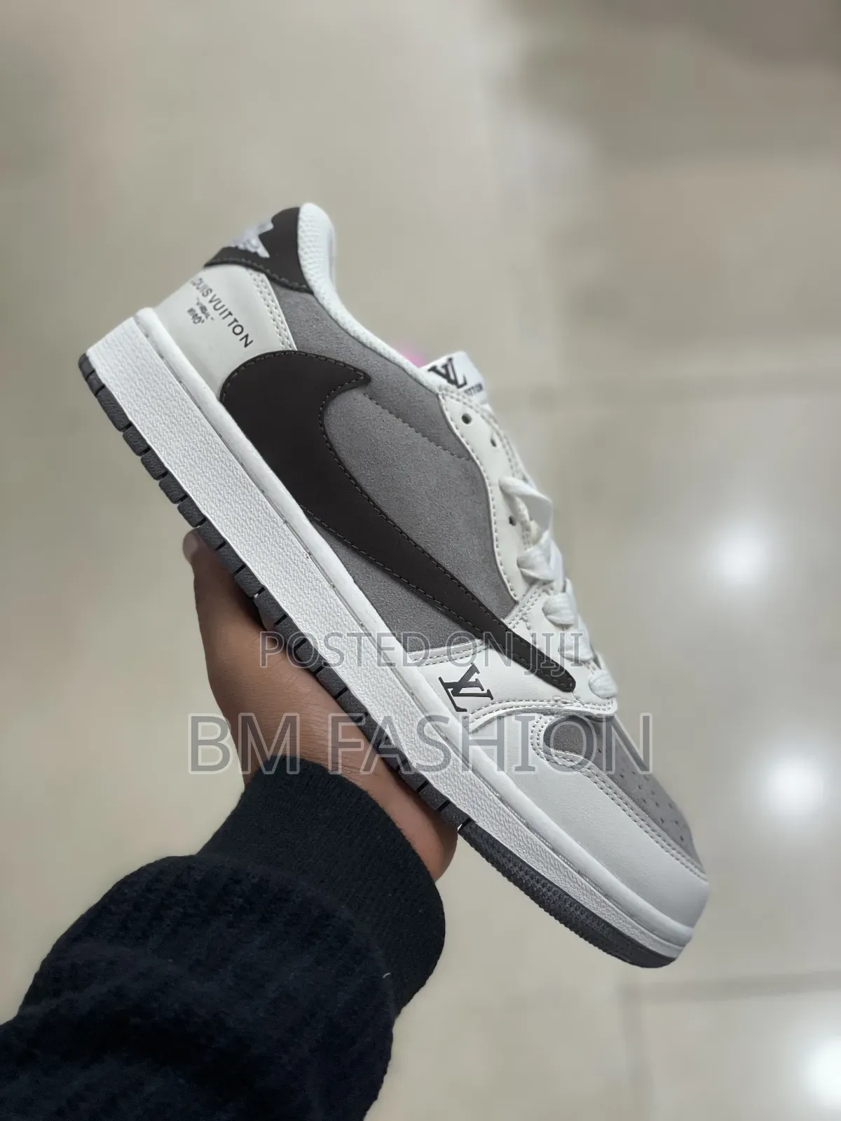Louis Vuitton X Travis Scott Inspired Aj1 Low
