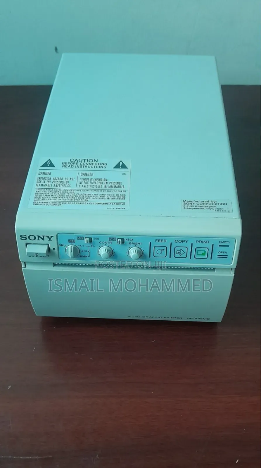 Slightly Used Ultrasound Printer