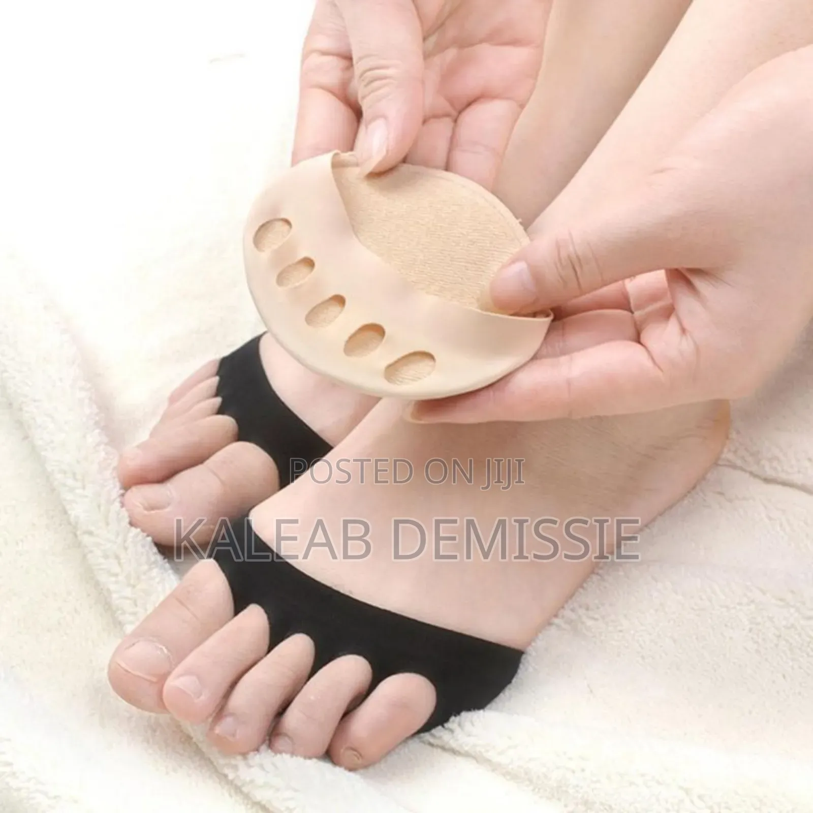 1pair Honeycomb Fabric Forefoot Pads