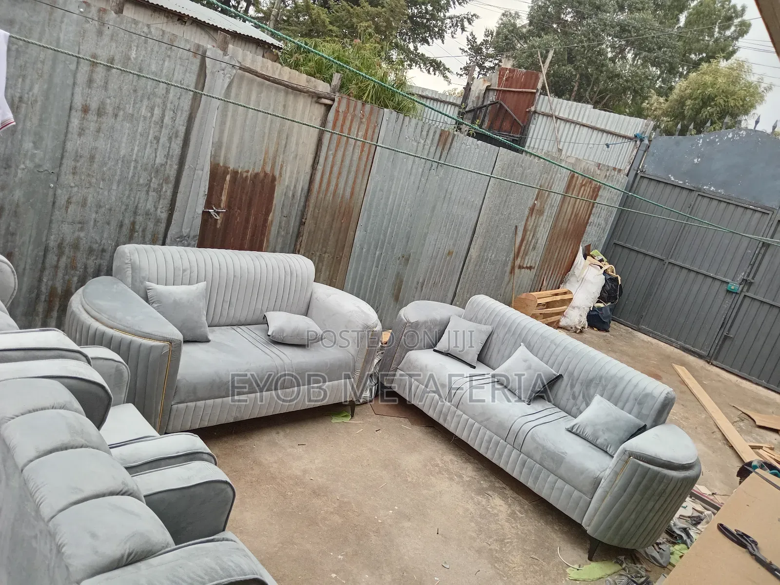 Bed and Sofa