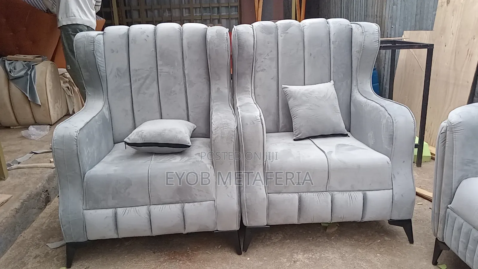 Bed and Sofa