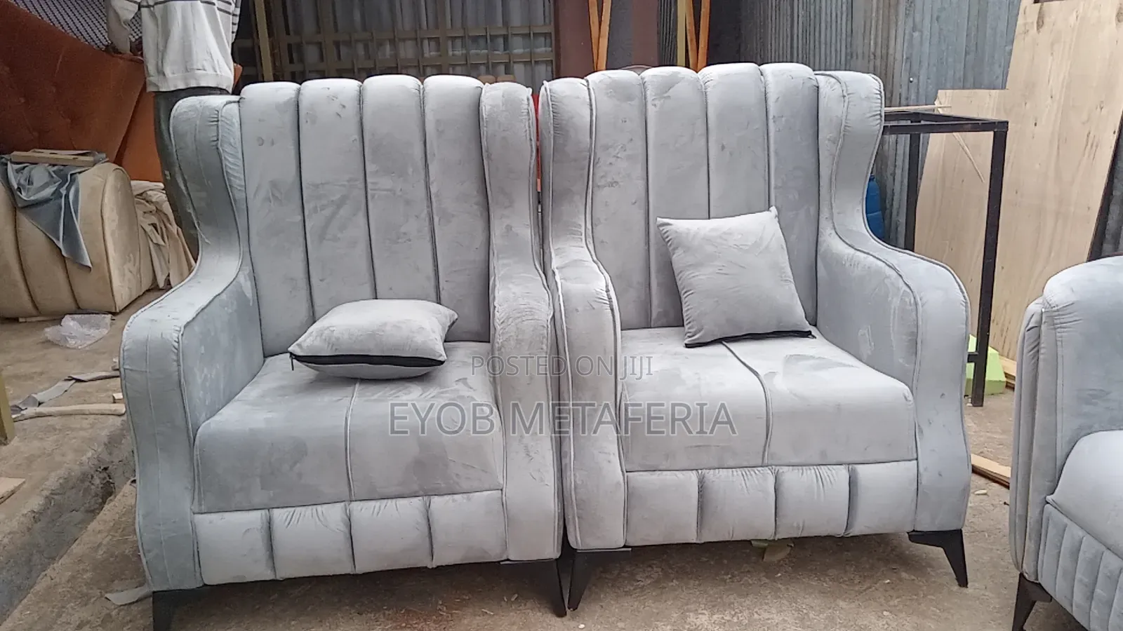 Bed and Sofa