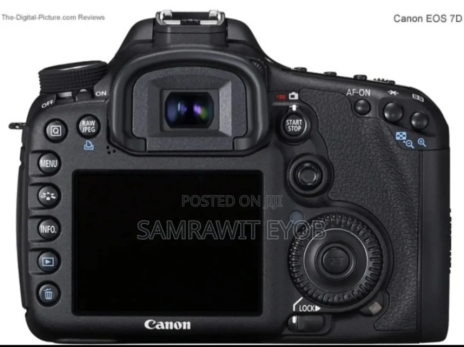 7d Mark 1 Camera Body With Original Battery and Charger