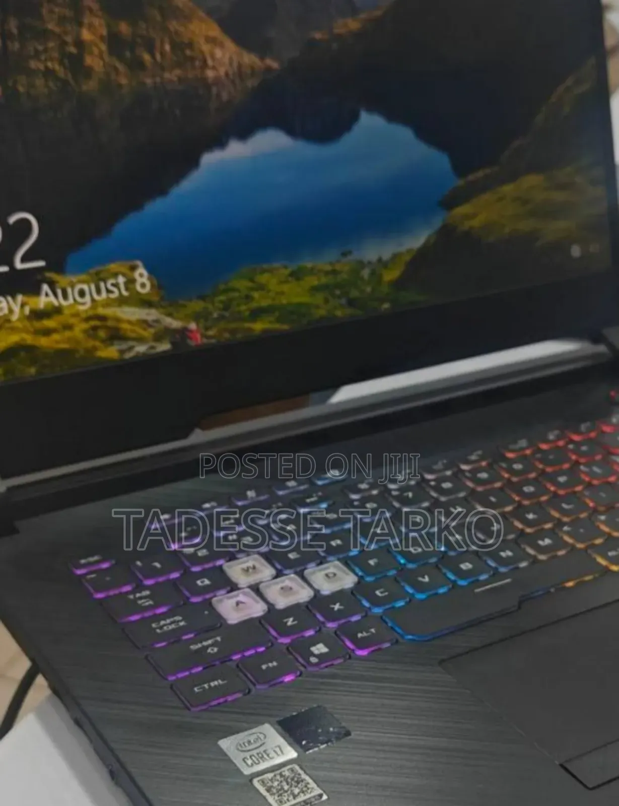 New Laptop Asus ROG Strix G15 16GB Intel Core i7 SSD 512GB