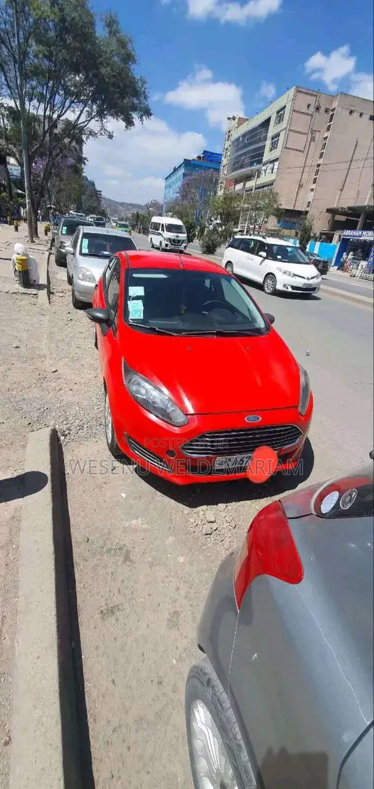 Ford Fiesta 2014 Red