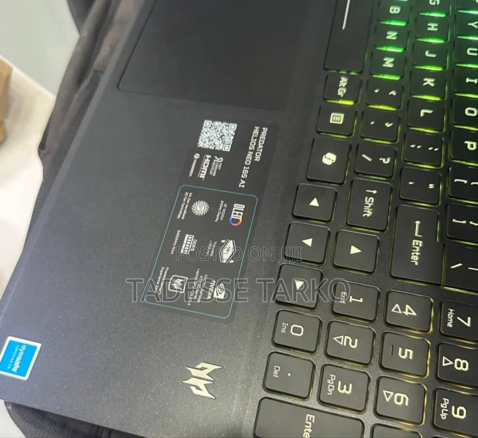 New Laptop Acer Predator Helios Neo 16 16GB Intel Core Ultra 9 SSD 1T