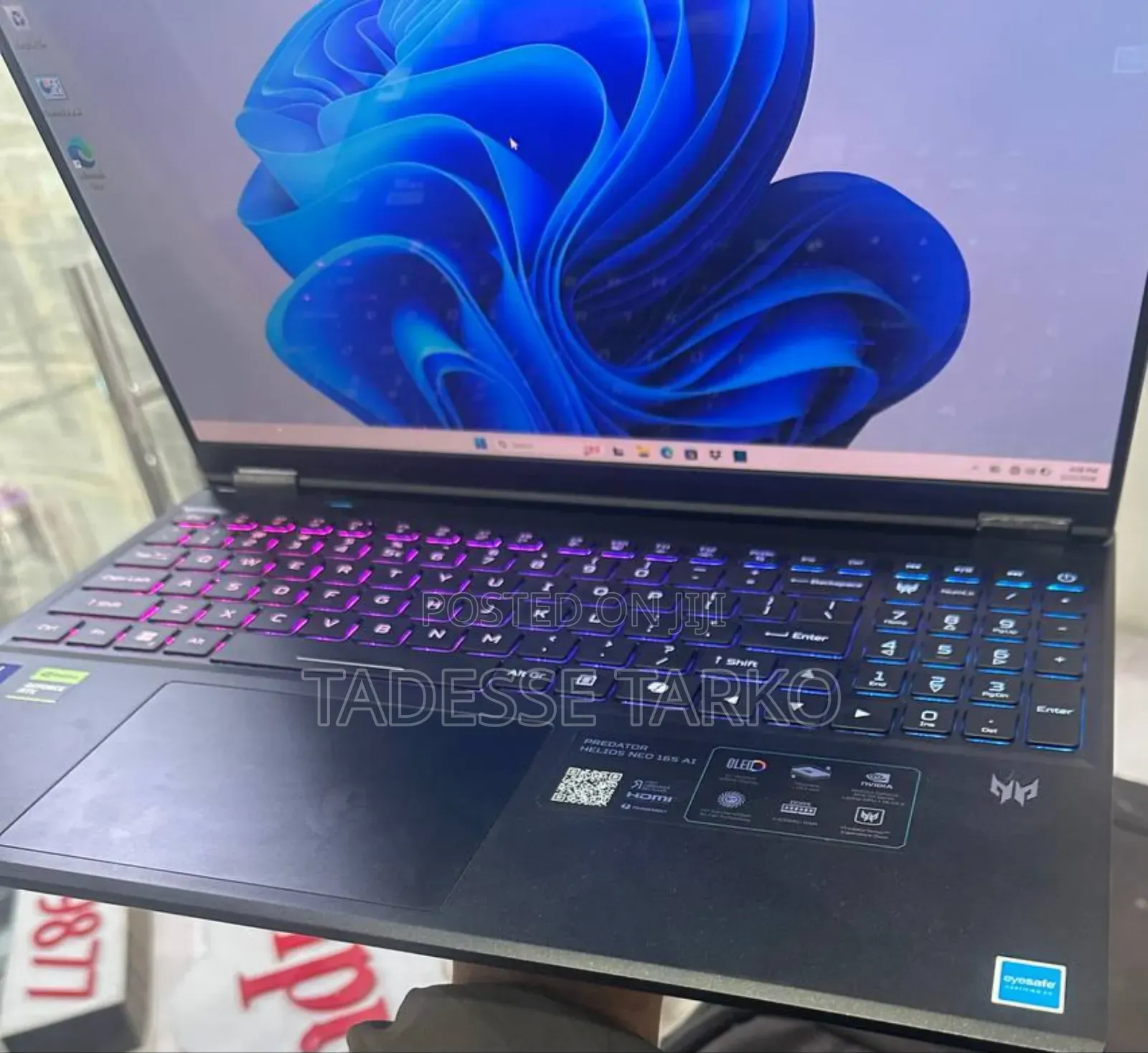 New Laptop Acer Predator Helios Neo 16 16GB Intel Core Ultra 9 SSD 1T