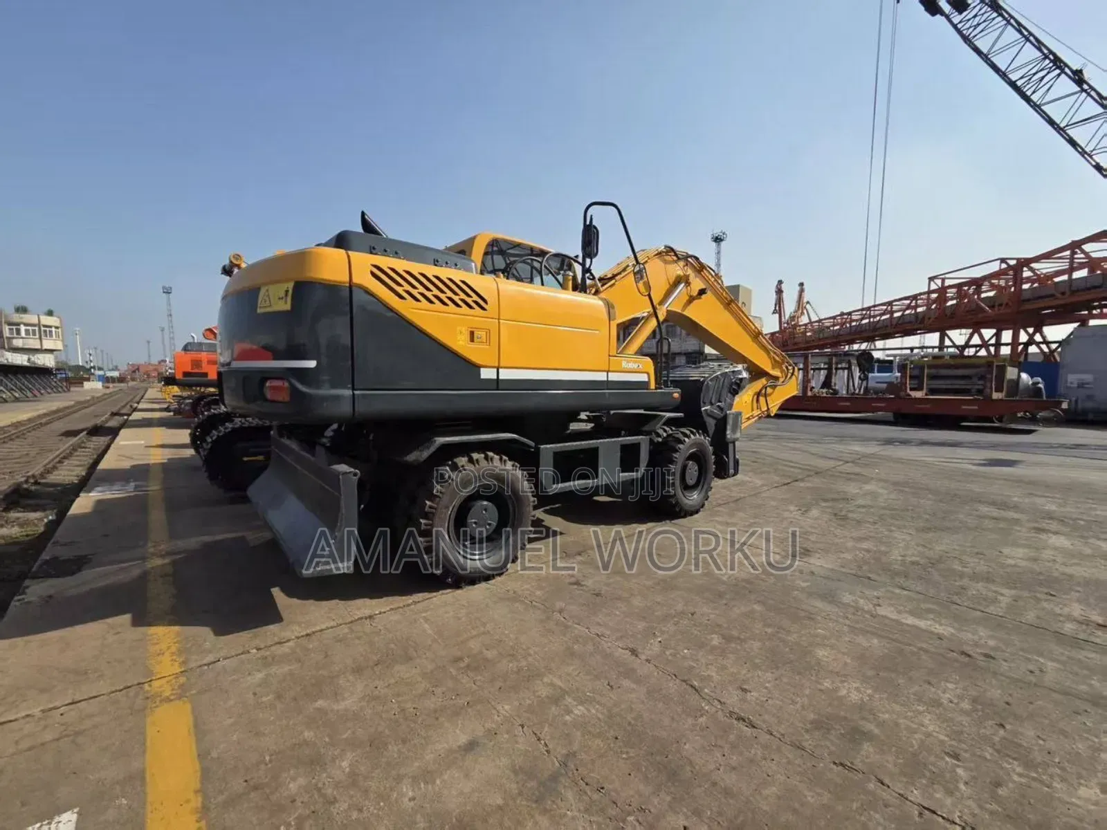 ለሽያጭ የቀረበ – Korea Hyundai 210w-9s Wheel Excavator ኤክስካቫተር