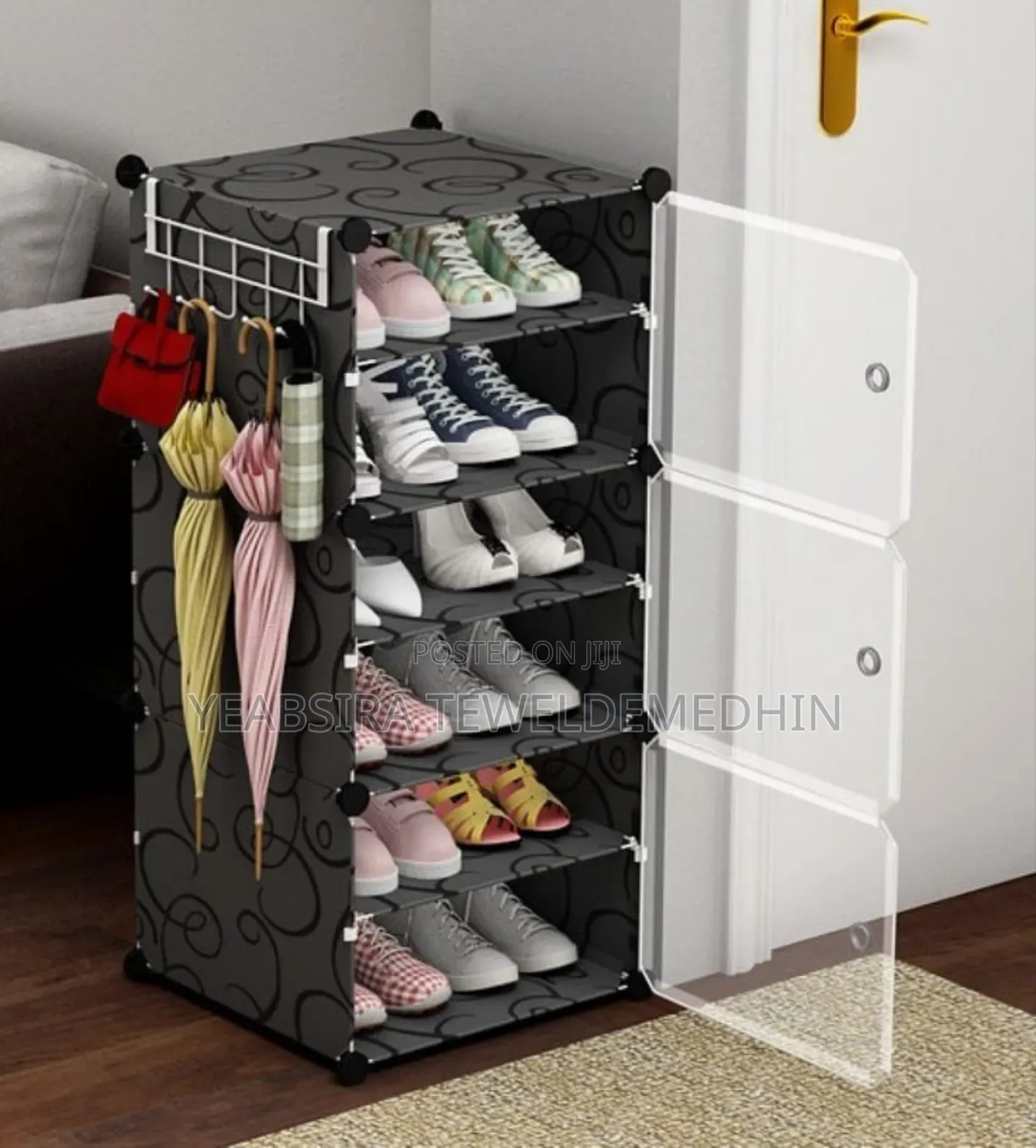 Plastic Cube Shoe Rack