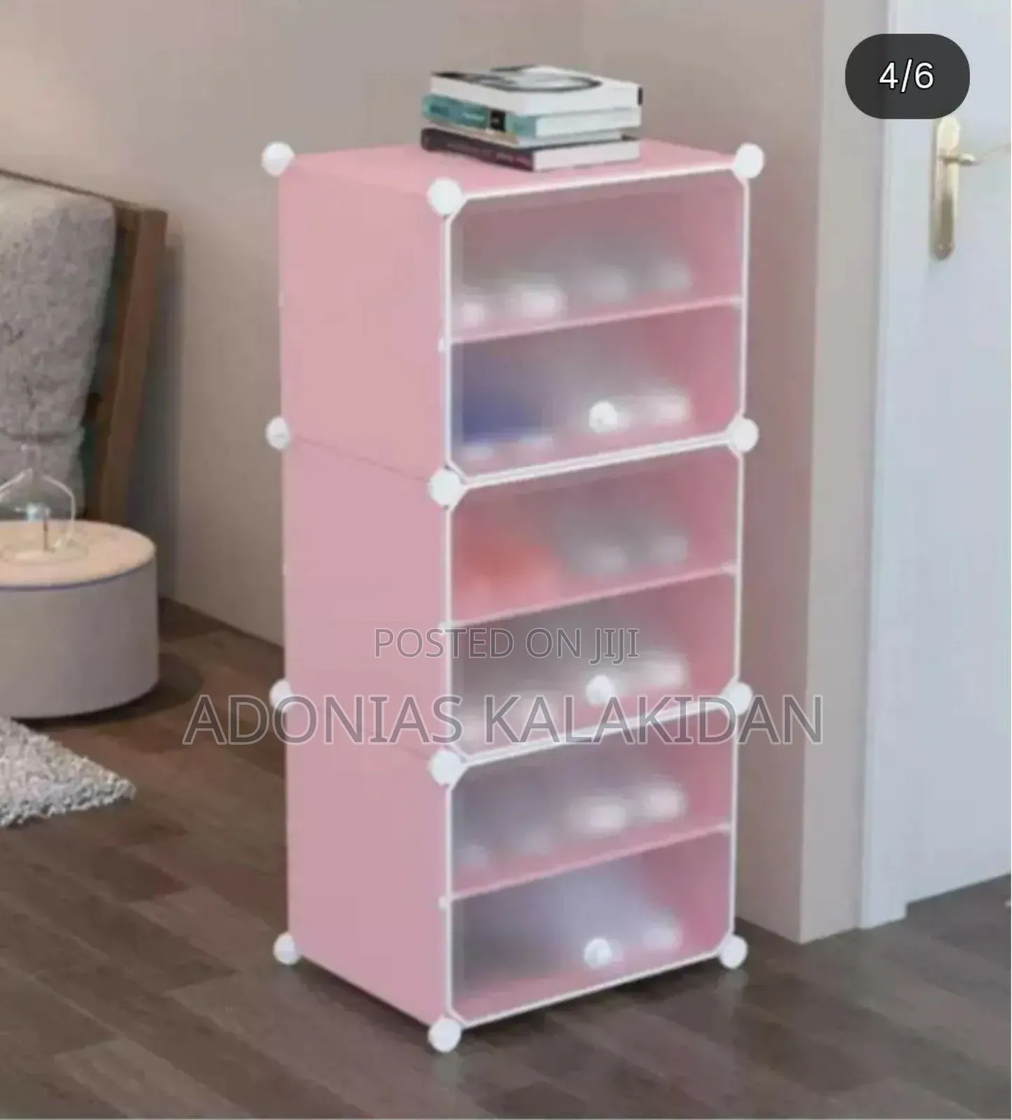 Plastic Cube Shoe Rack