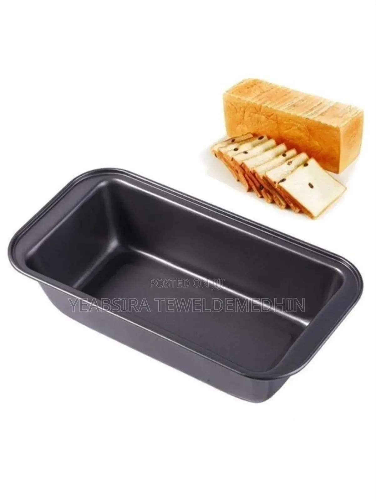 1pc Stainless Steel Loaf Pan