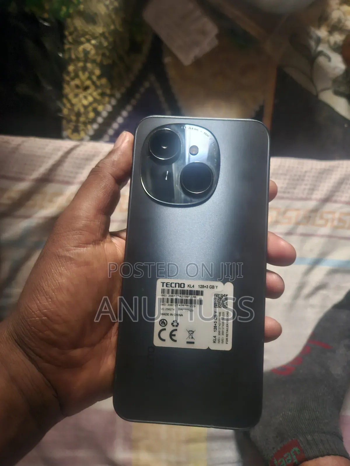 Tecno Pop 9 128 GB Black
