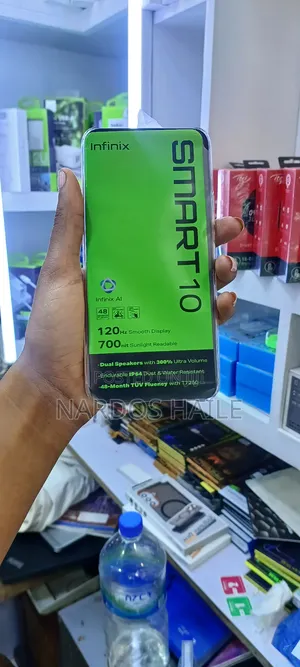 New Infinix Smart 10 64 GB Silver