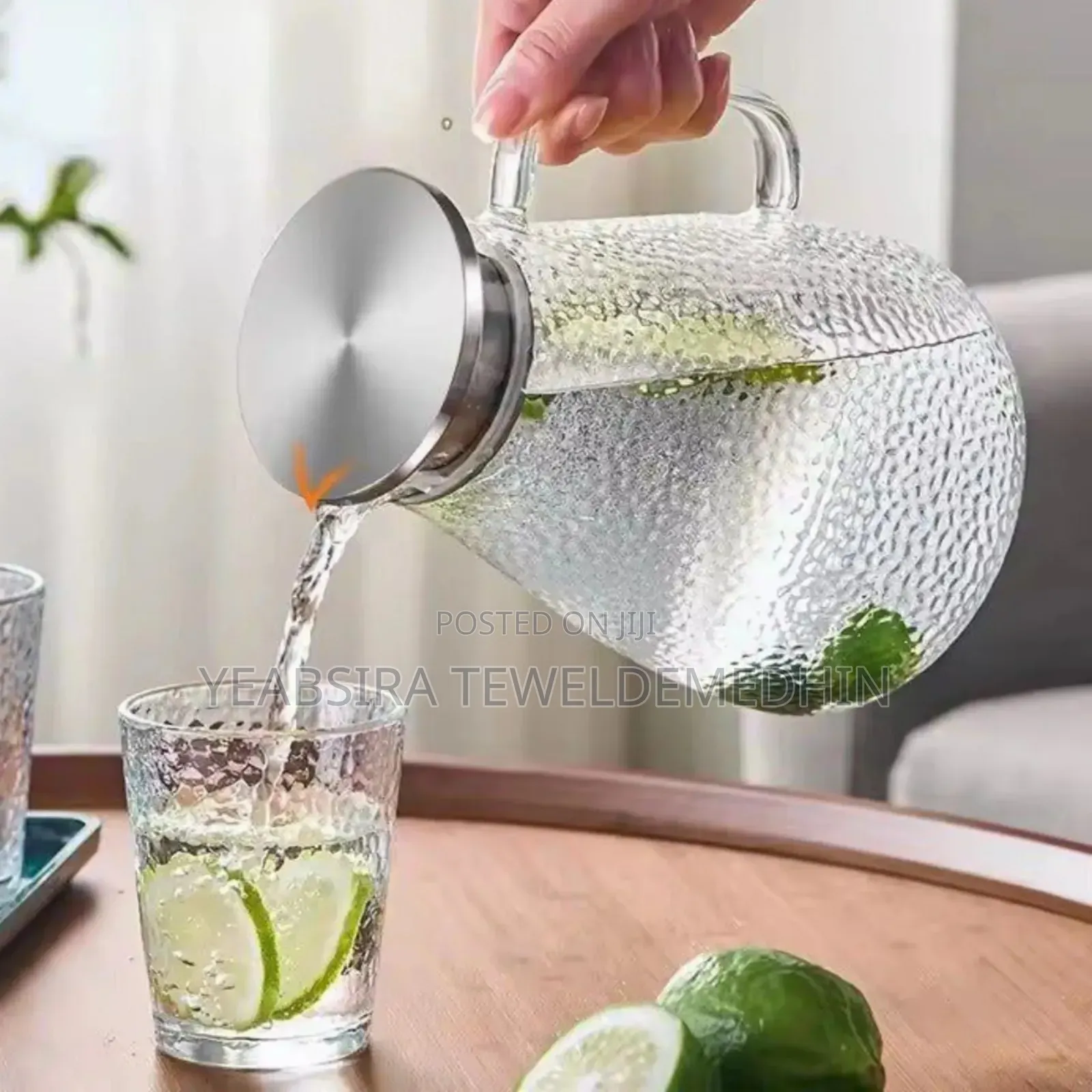 Glass Water Jug