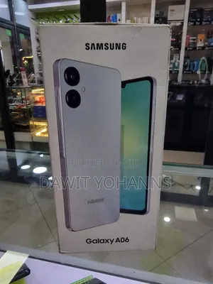 New Samsung Galaxy A06 128 GB Black