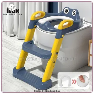 Potty Training Seat With Ladder ,መቀመጫው ስፖንጅ
