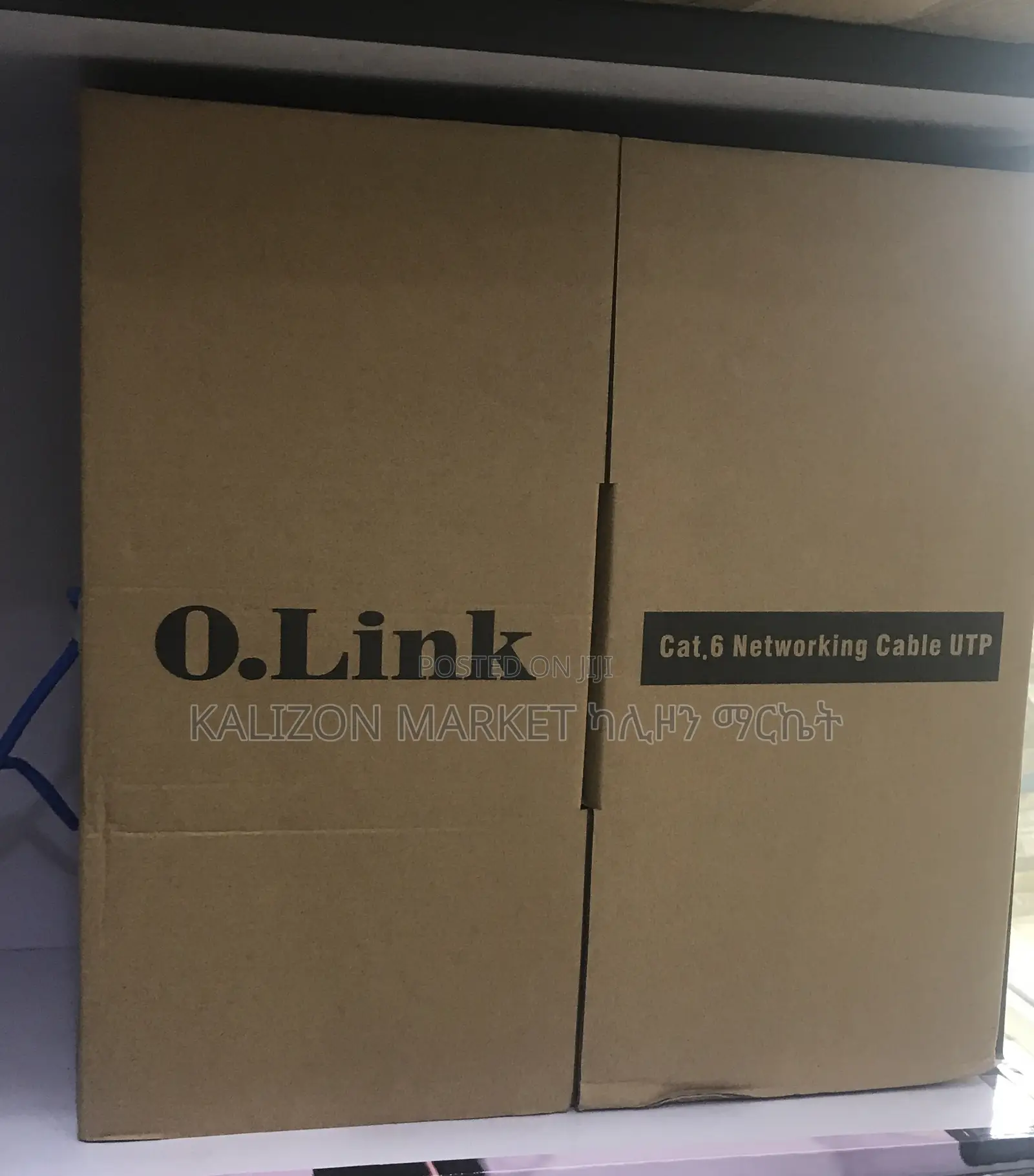 Network Cable Cat6 Utp Cable ኢንተርኔት ኬብል