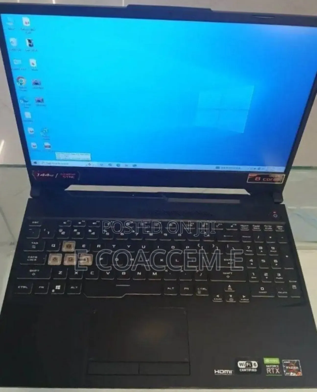 New Laptop Asus TUF Gaming FX504 16GB AMD Ryzen 7 SSD 512GB