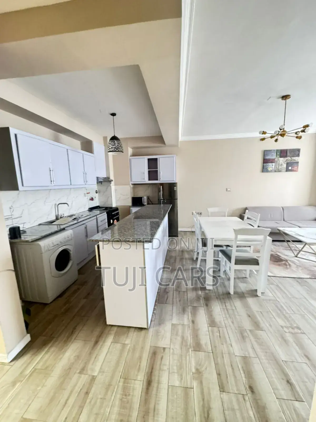 Furnished 2bdrm Apartment in New Realstete, Bole for rent