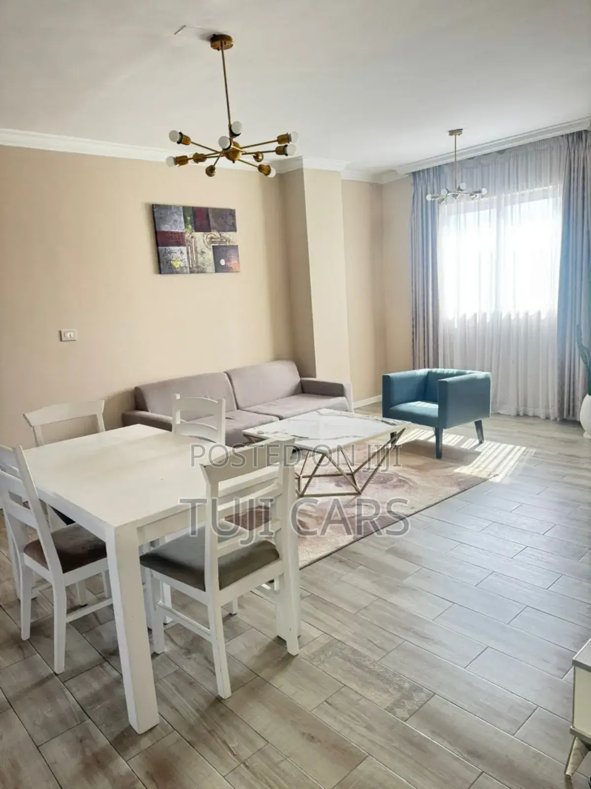 Furnished 2bdrm Apartment in New Realstete, Bole for rent