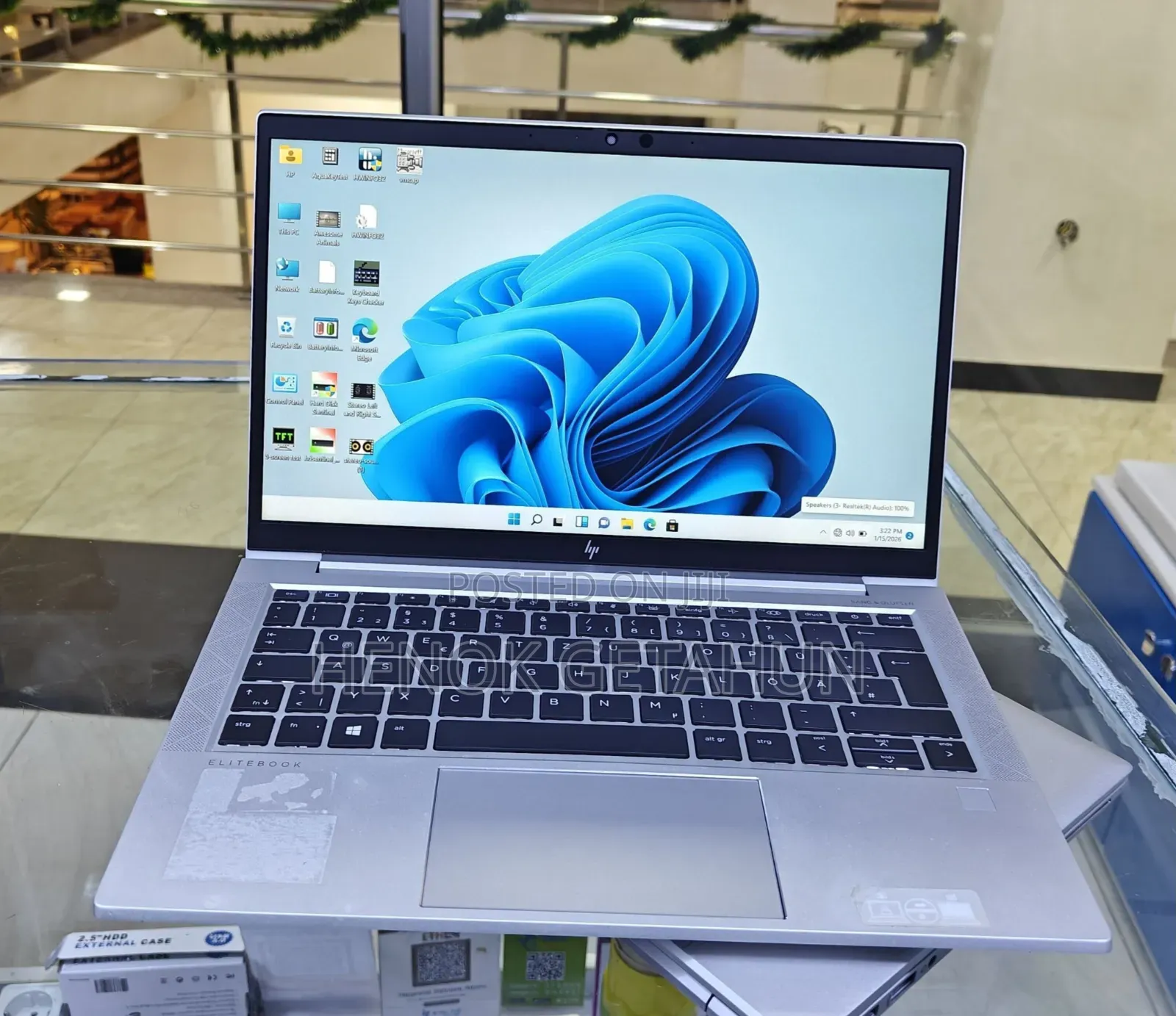 New Laptop HP EliteBook 840 8GB Intel Core i5 SSD 512GB