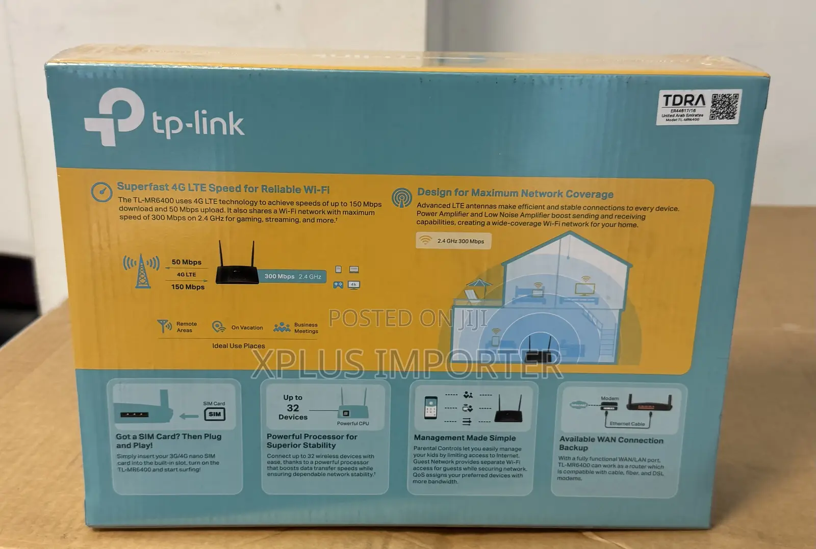 Tp Link Mr-6400 With Sim