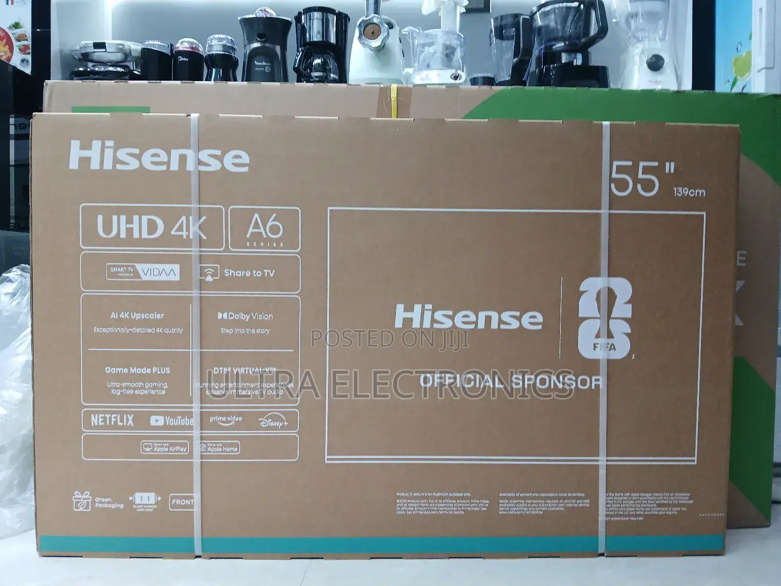 Hisense 55-Inch Uhd Smart Tv, Specifically the A6 Series.