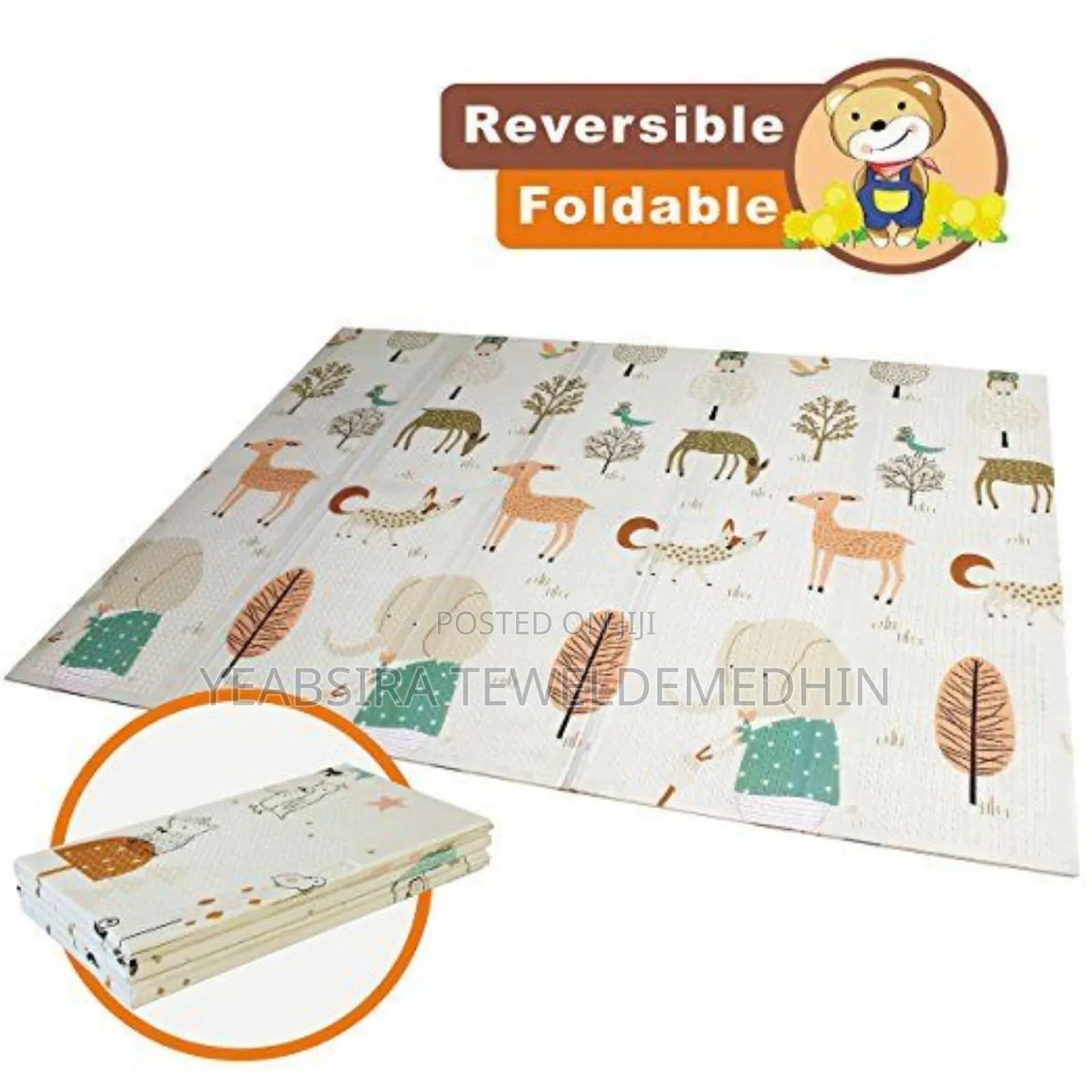 Double Side Baby Play Mat (Big Size)