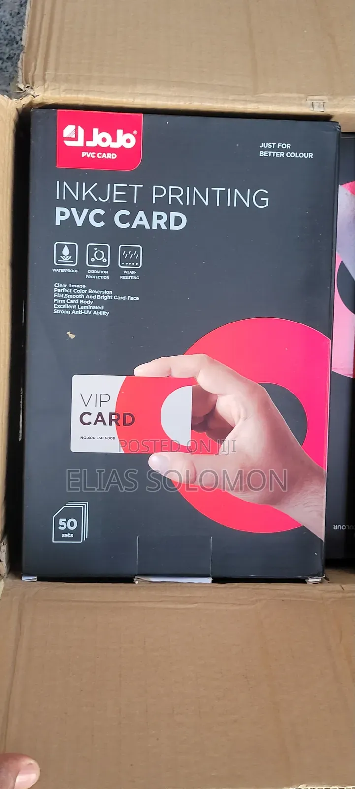 PVC Card, Jojo