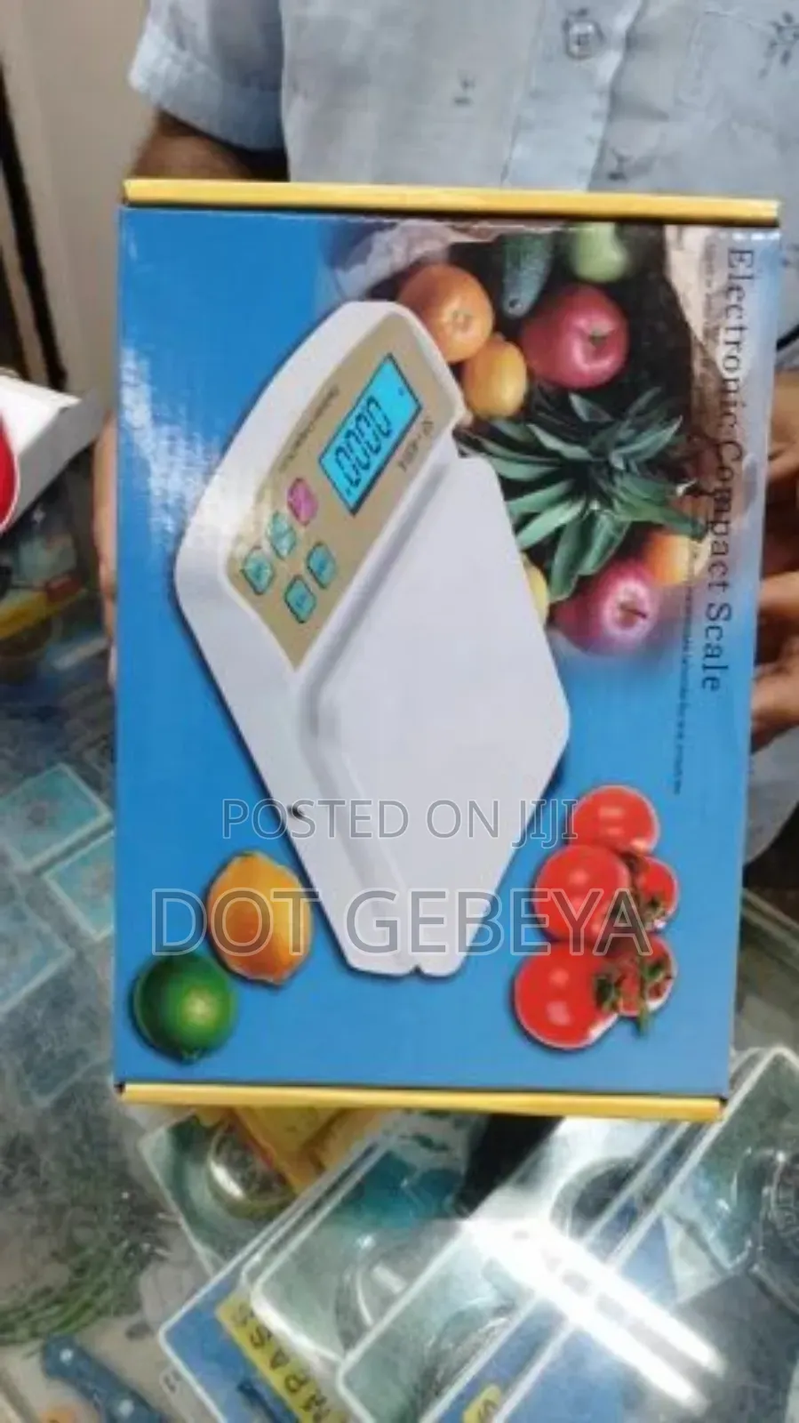 Electronic Compact Scale, Model Sf-400a.
