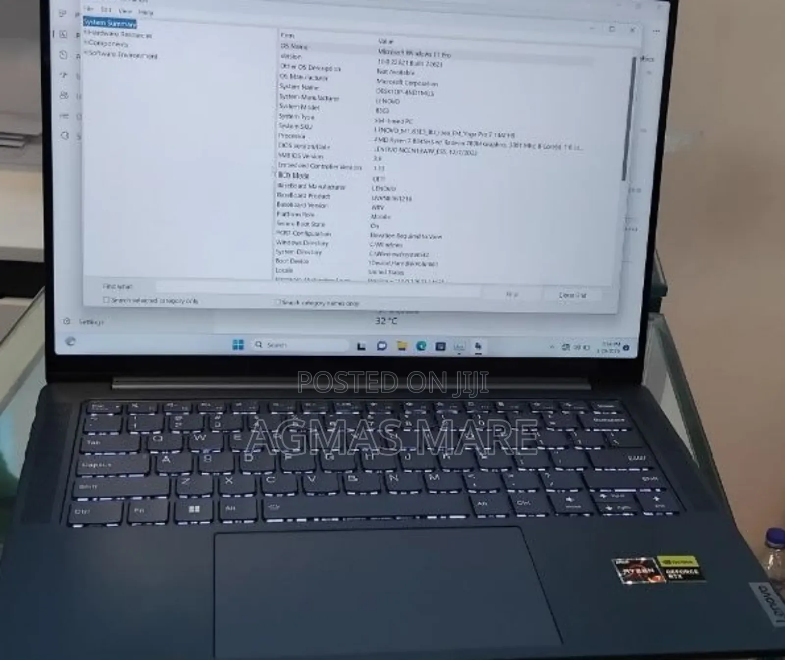 New Laptop Lenovo ThinkPad Yoga 16GB AMD Ryzen 7 SSD 512GB