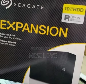 10tb Seagate Expansion External Hard Disk Drive Storage