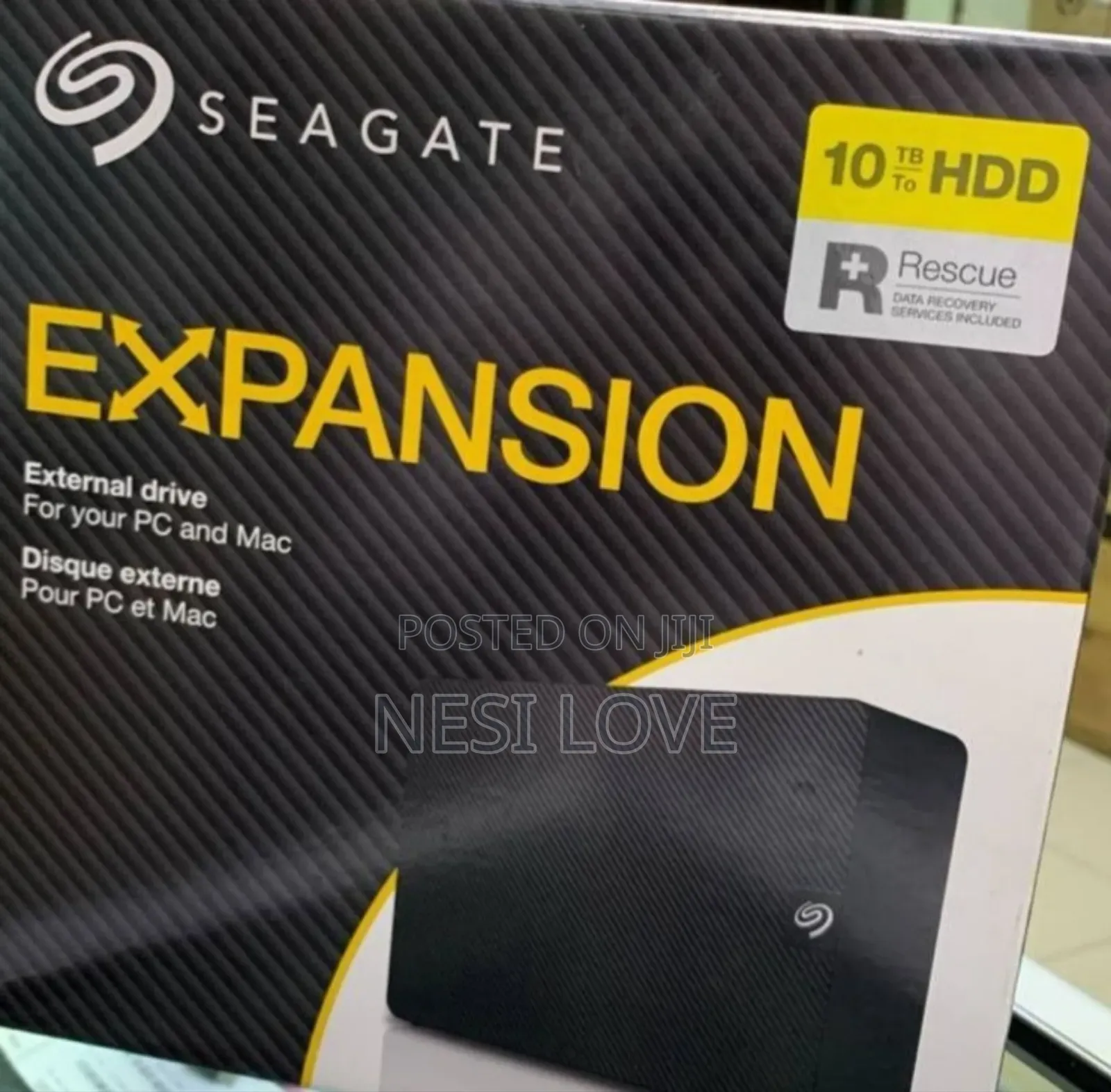 10tb Seagate Expansion External Hard Disk Drive Storage