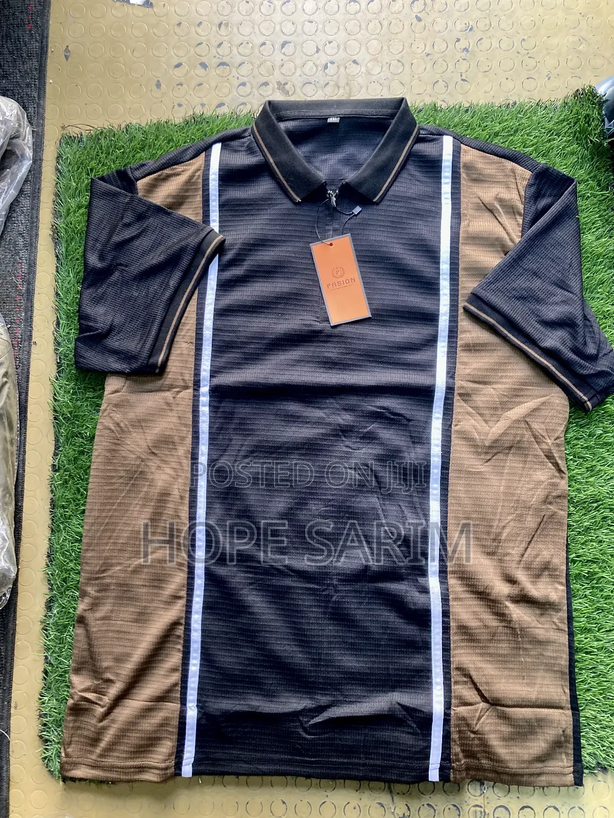 New Fashion Men's Striped Polo