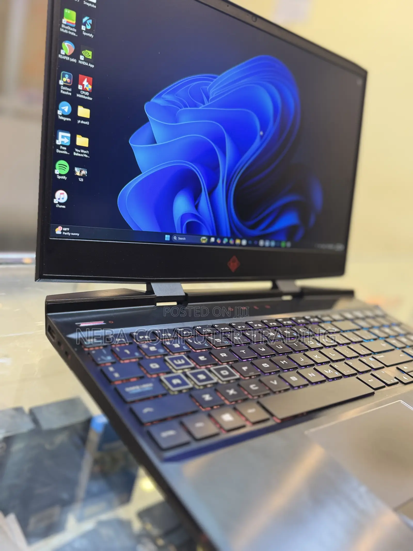 New Laptop HP Omen 15 16GB Intel Core i7 SSD 512GB