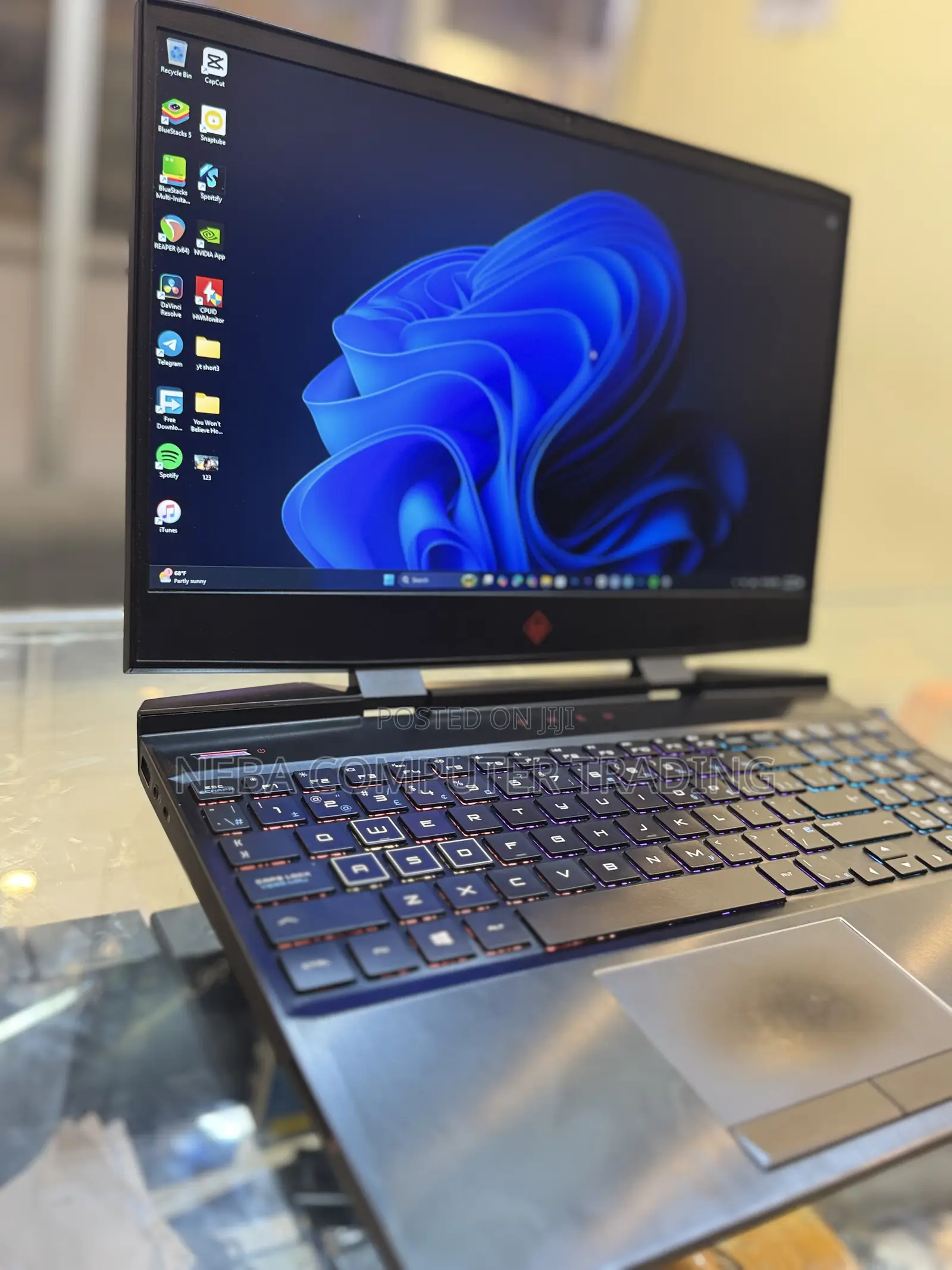 New Laptop HP Omen 15 16GB Intel Core i7 SSD 512GB
