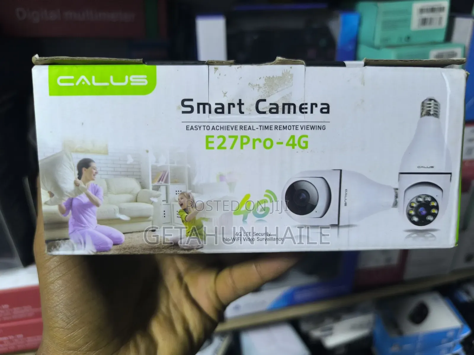 Calus E27pro-4g Bulb Camera (4g የአምፓል ካሜራ)