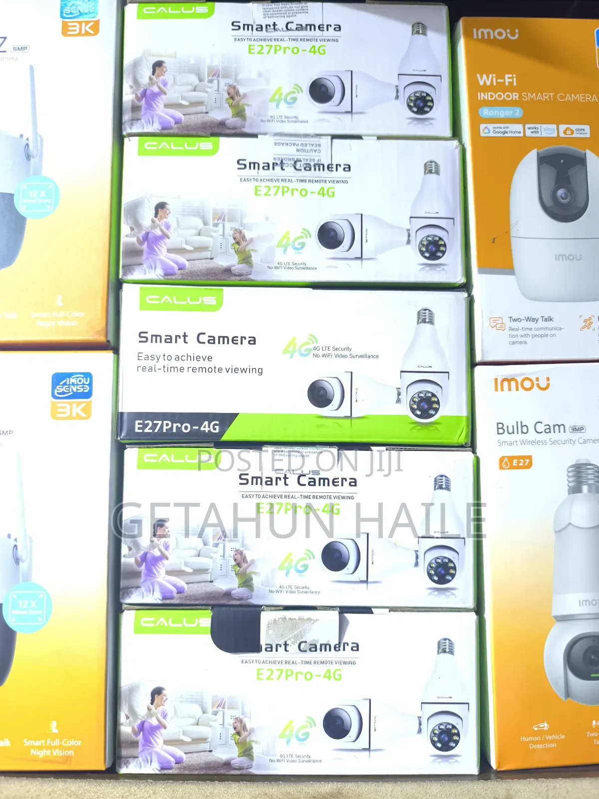 Calus E27pro-4g Bulb Camera (4g የአምፓል ካሜራ)