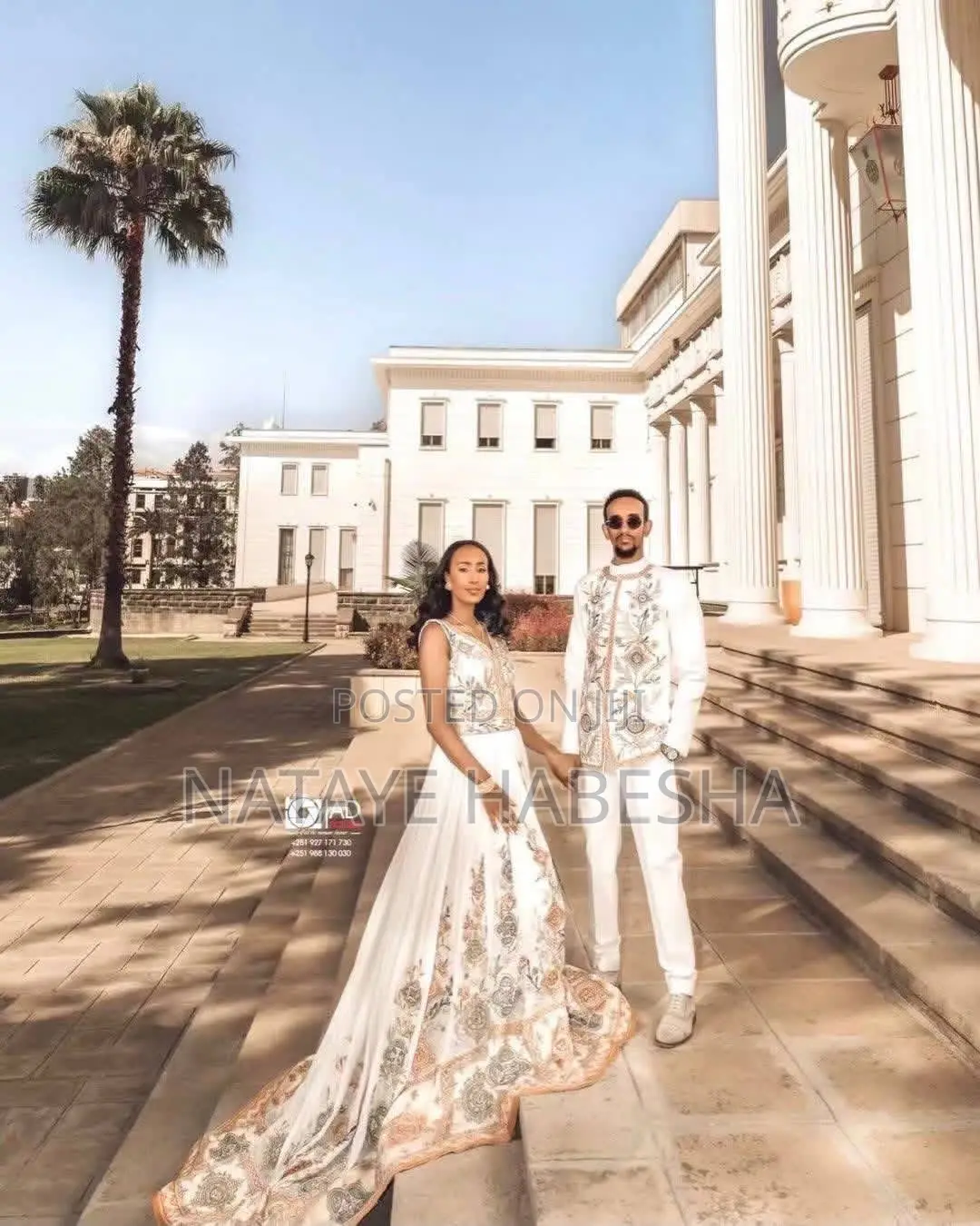 የሀገር ባህል ልብሶች የሀበሻ ቀሚስ Habesha Kemis Chiffon Traditional Dressየሐበሻ ልብስ