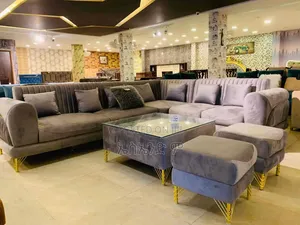 Retro Couches Design With Table