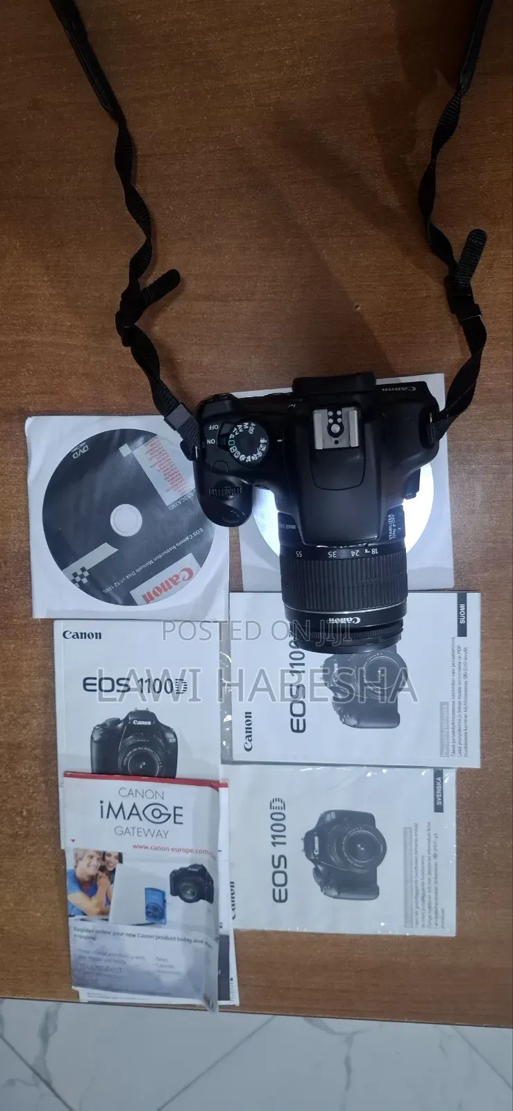 የሚሸጥ ካሜራ Canon Camera 1100d
