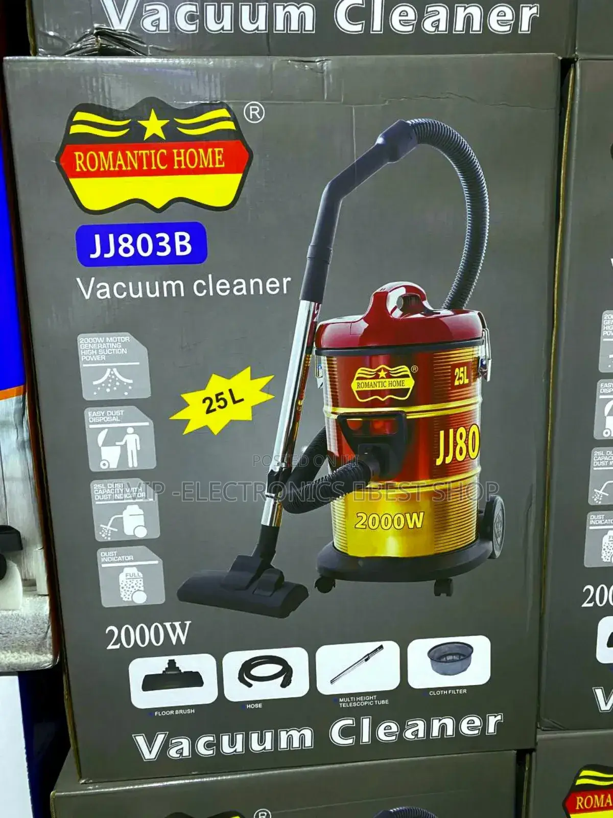 Vacuum Romantic Home Romantic Home Vacuum Cleaner 25 Liter Powerfull