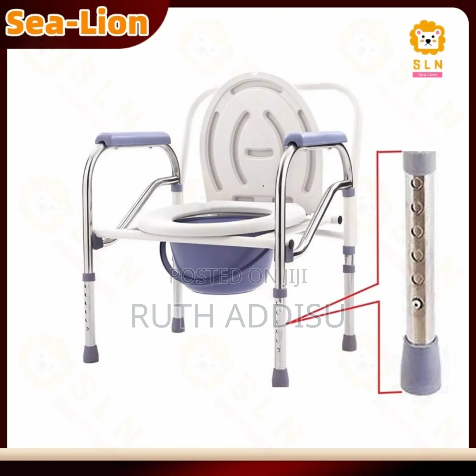 Portable Mobile Adu Toilet Bath Chair Squatty Potty for Pregnant Women